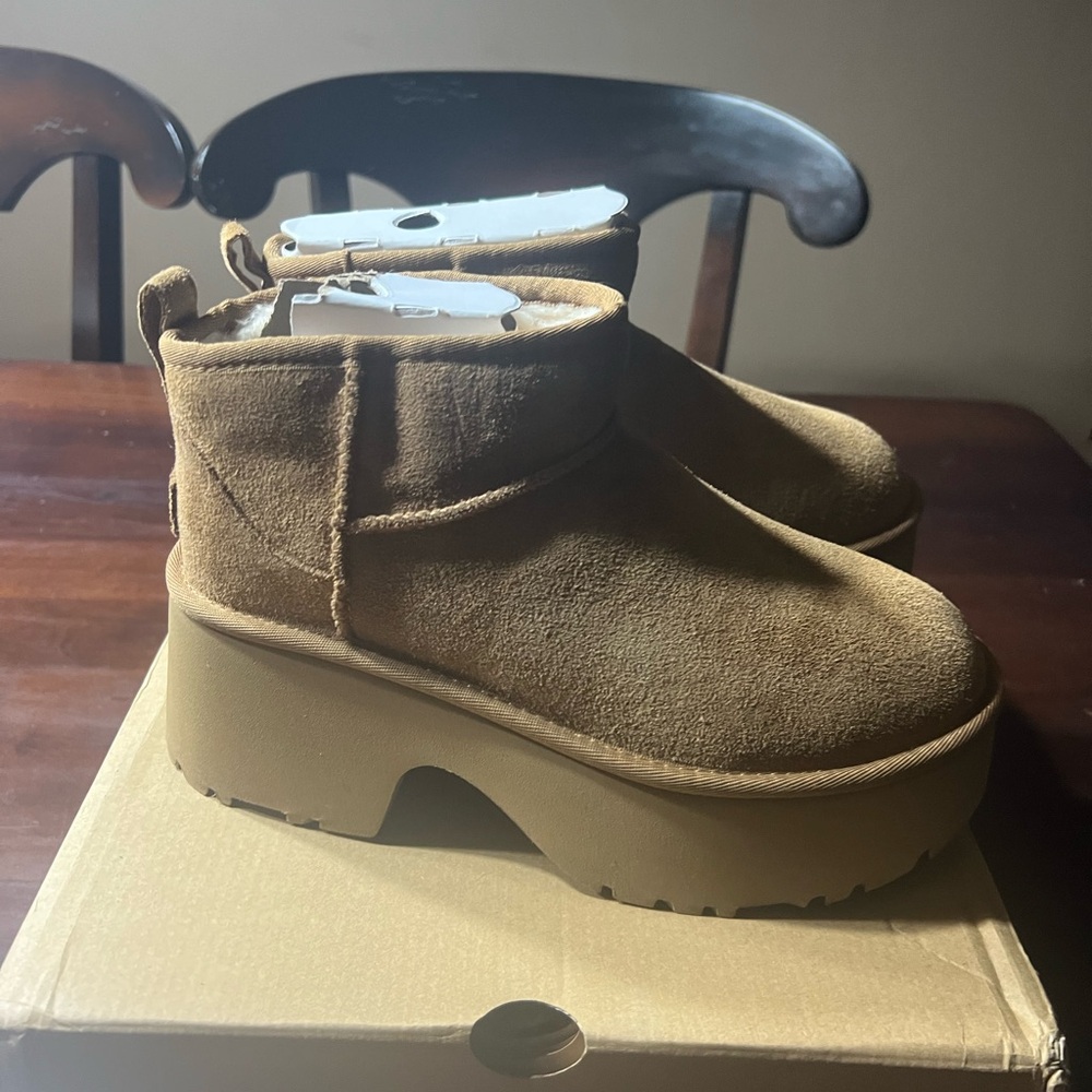 Ugg Classic ultra mini new heights chestnut NEW - Picture 9 of 12